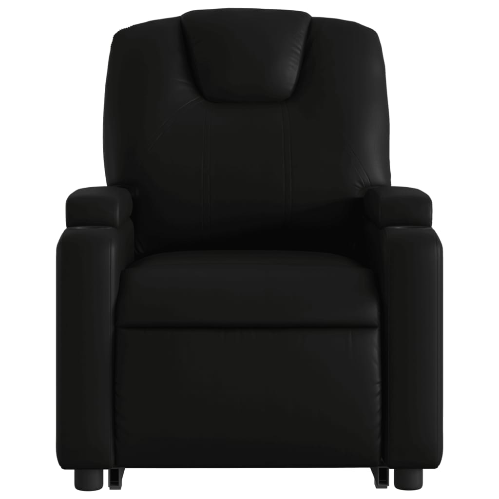 Fauteuil inclinable de massage Noir Similicuir - XIOS