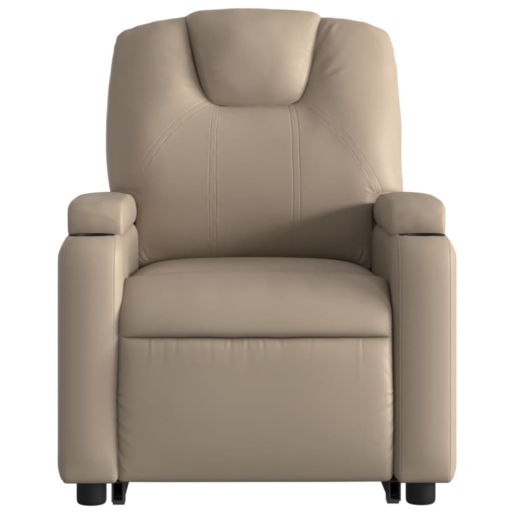 Fauteuil inclinable de massage Cappuccino Similicuir - XIOS