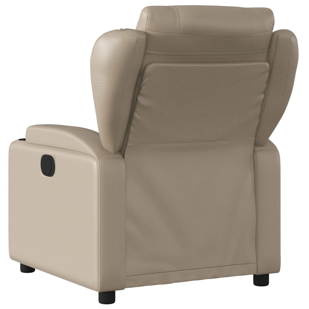 Fauteuil inclinable électrique Cappuccino Similicuir - XIOS