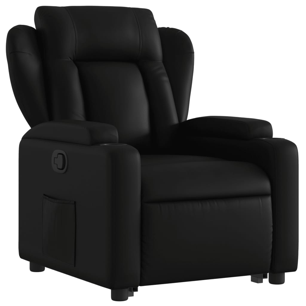 Fauteuil inclinable Noir Similicuir - XIOS