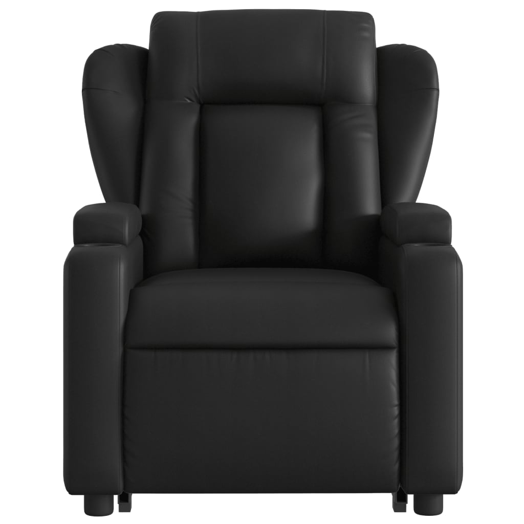 Fauteuil inclinable Noir Similicuir