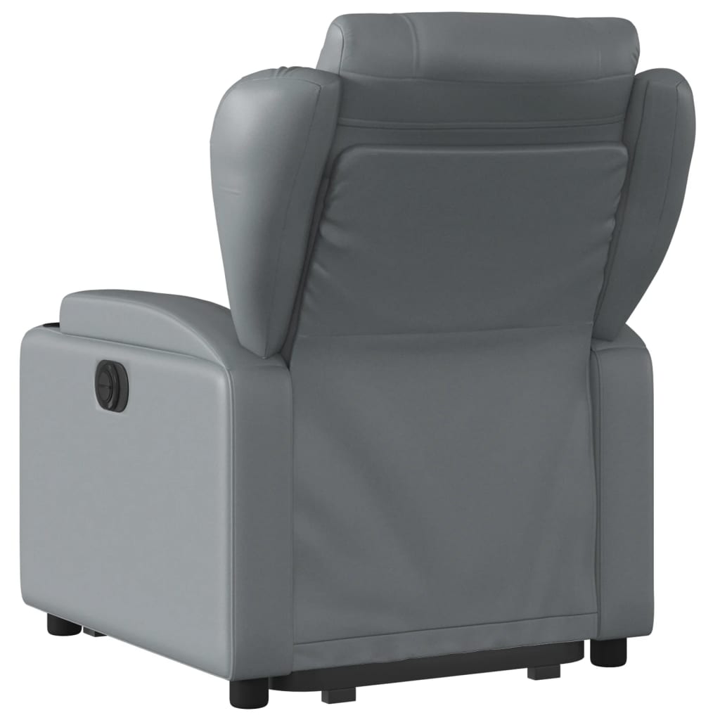 Fauteuil inclinable Gris Similicuir