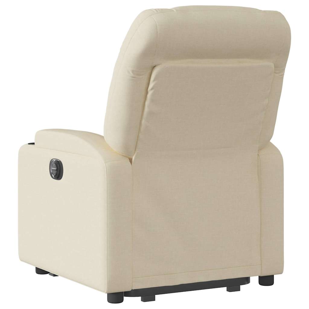 Fauteuil inclinable Crème Tissu - XIOS