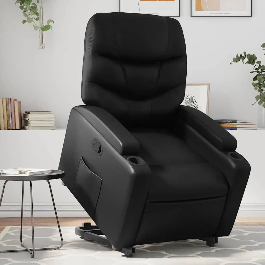 Fauteuil inclinable Noir Similicuir - XIOS