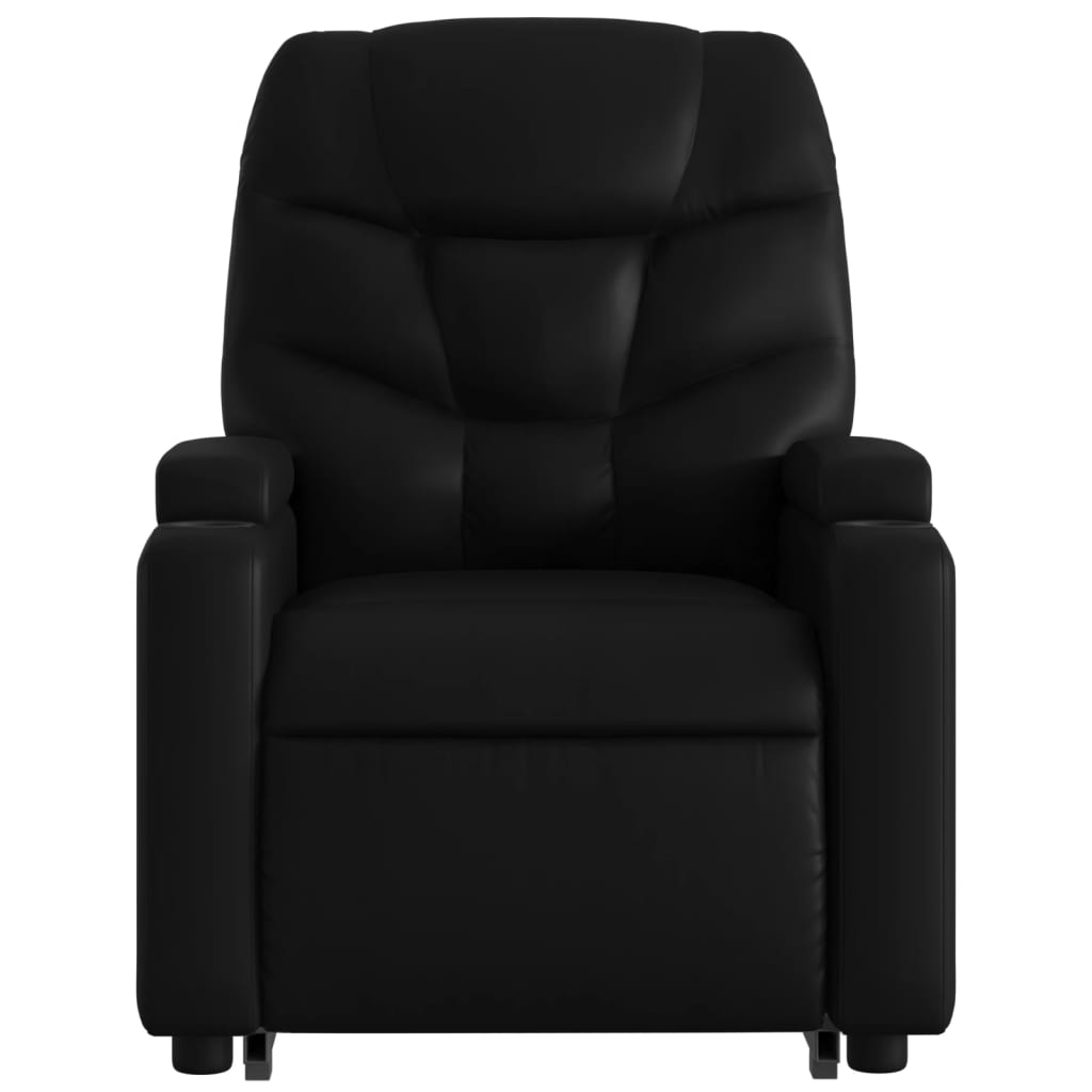 Fauteuil inclinable de massage Noir Similicuir - XIOS