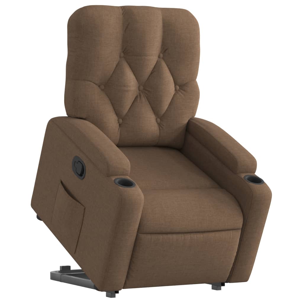 Fauteuil inclinable Marron Tissu - XIOS