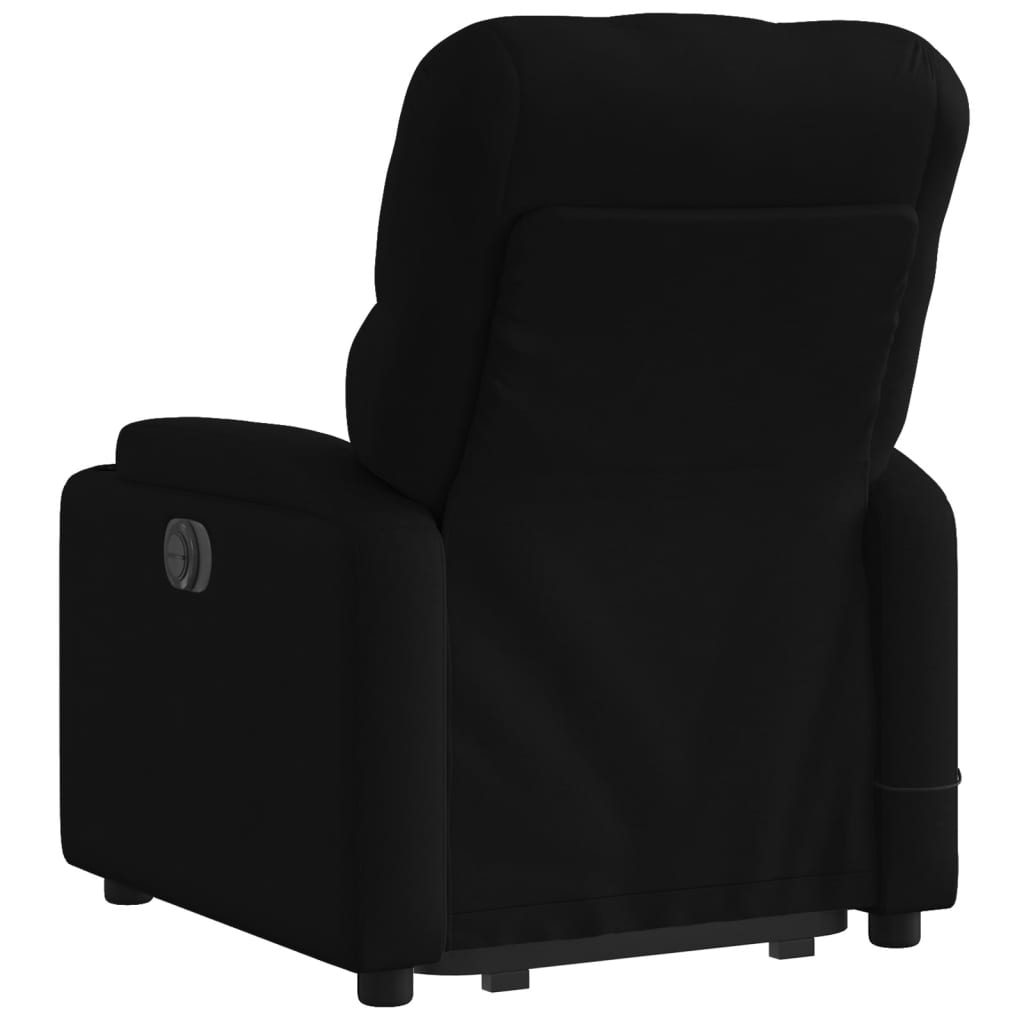 Fauteuil inclinable de massage électrique Noir Tissu - XIOS
