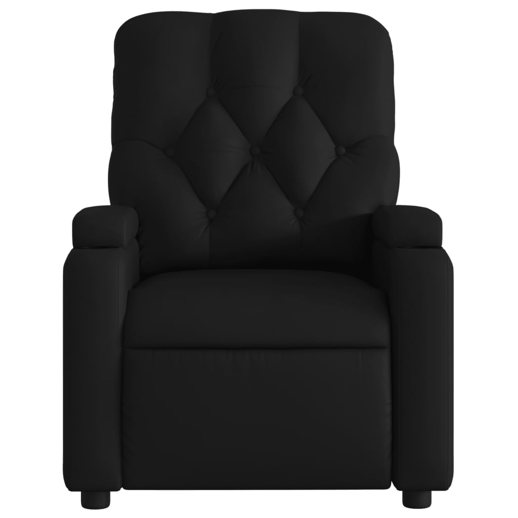 Fauteuil inclinable électrique Noir Similicuir - XIOS