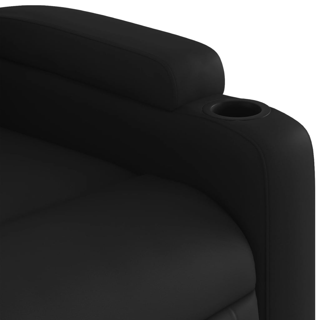 Fauteuil inclinable électrique Noir Similicuir - XIOS