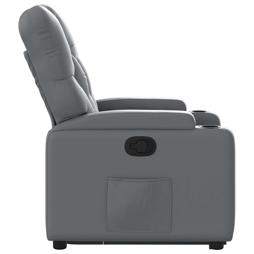 Fauteuil inclinable Gris Similicuir - XIOS