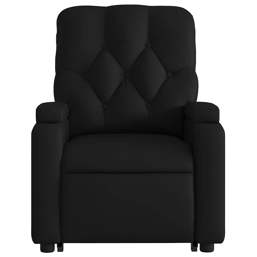 Fauteuil inclinable de massage électrique noir similicuir - XIOS