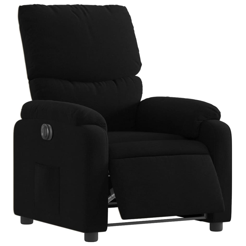 Fauteuil inclinable électrique Noir Tissu - XIOS