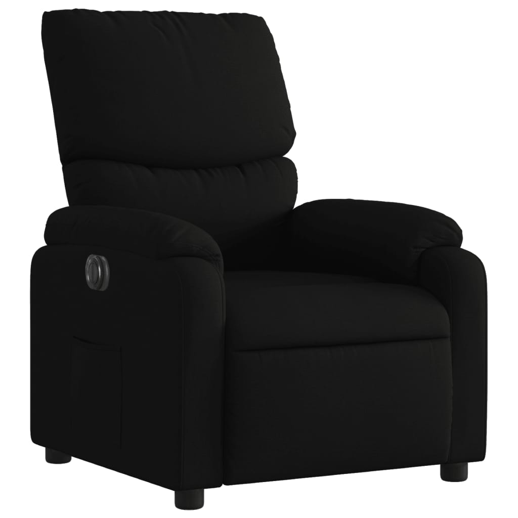 Fauteuil inclinable électrique Noir Tissu - XIOS