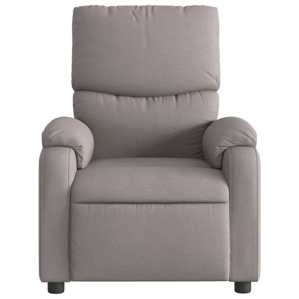 Fauteuil inclinable électrique Taupe Tissu - XIOS
