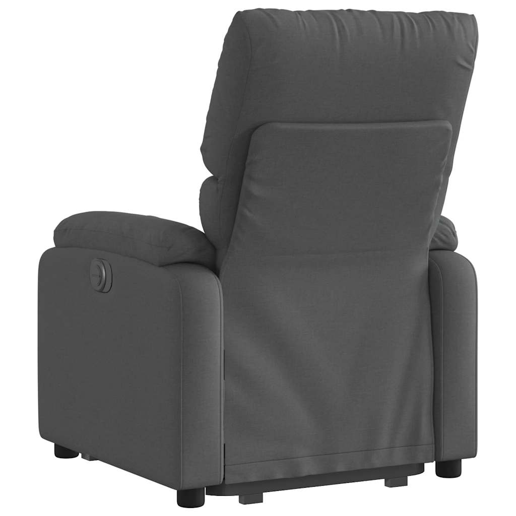 Fauteuil inclinable Gris foncé Tissu - XIOS