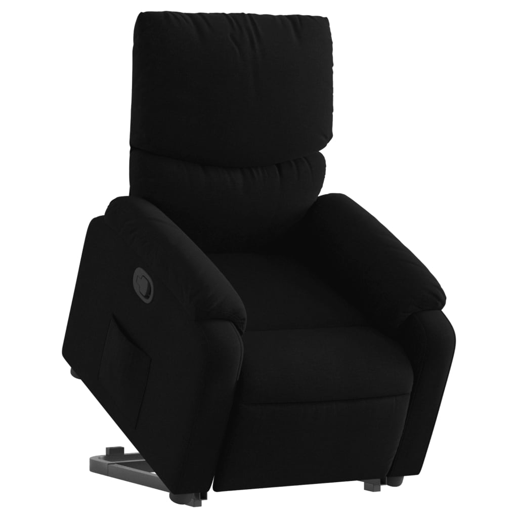 Fauteuil inclinable noir tissu - XIOS
