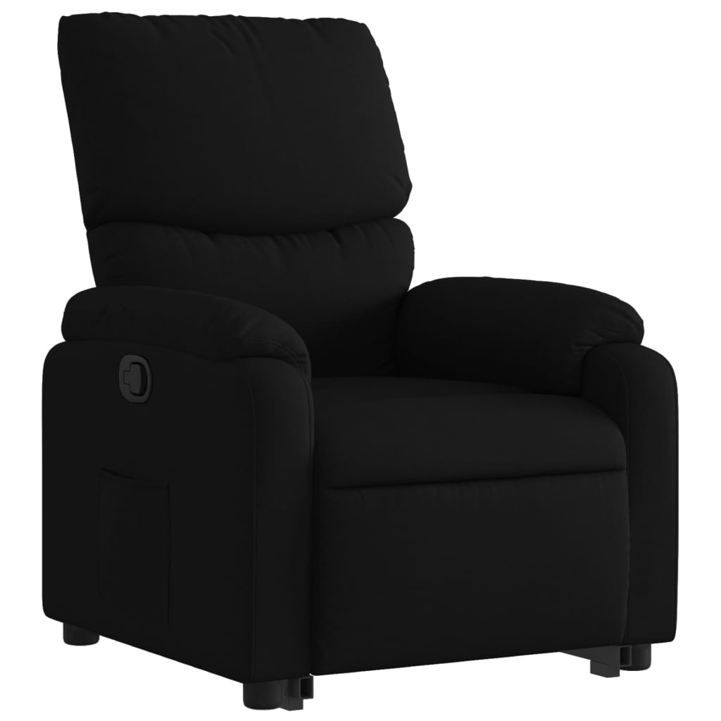 Fauteuil inclinable noir tissu - XIOS