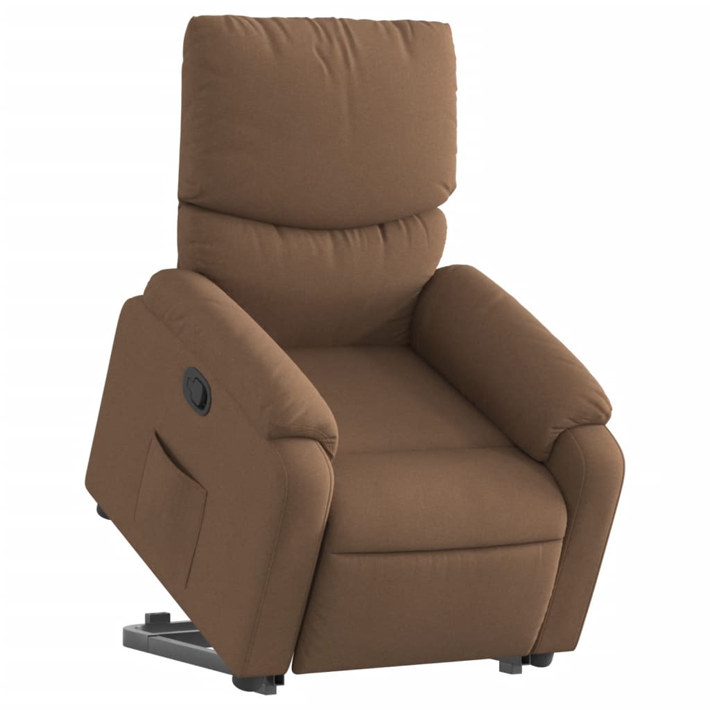 Fauteuil inclinable Marron Tissu - XIOS