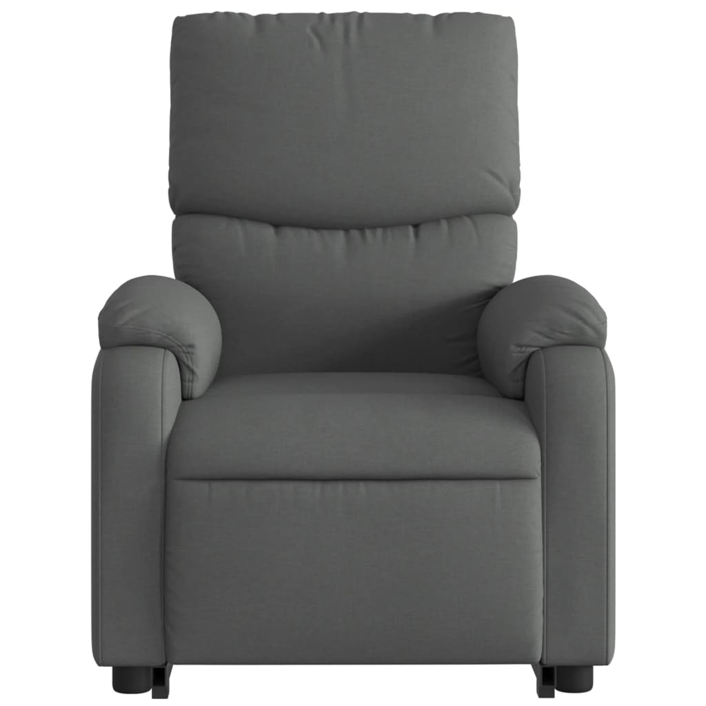 Fauteuil de massage inclinable Gris foncé Tissu - XIOS