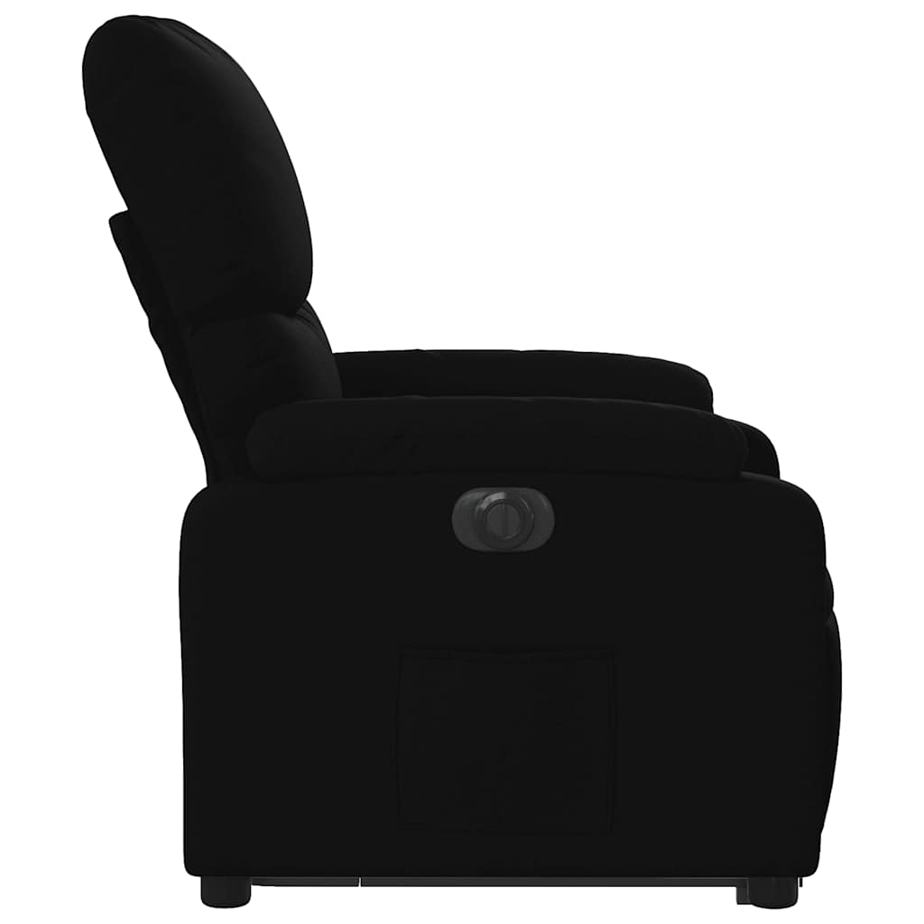 Fauteuil inclinable électrique noir tissu - XIOS