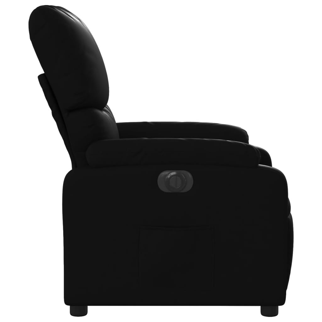 Fauteuil inclinable électrique Noir Similicuir - XIOS