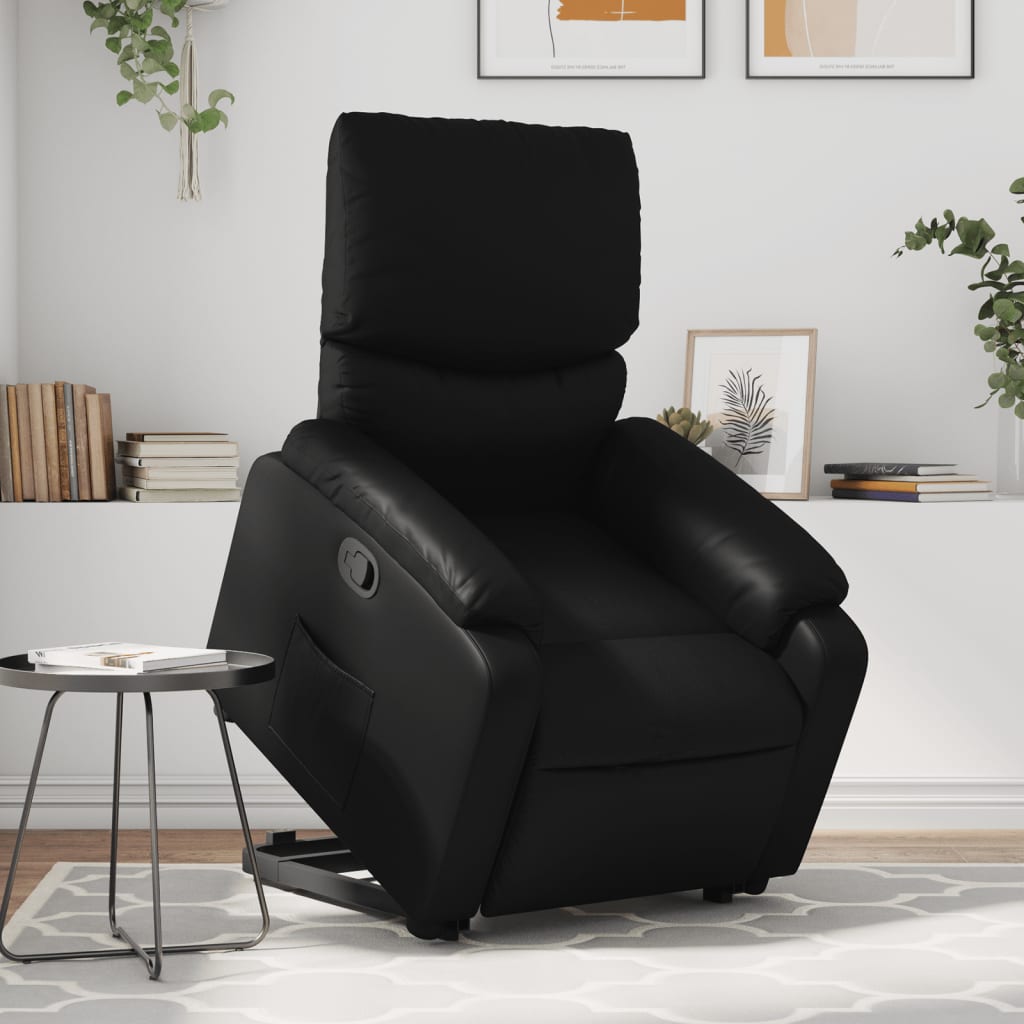Fauteuil inclinable Noir Similicuir - XIOS