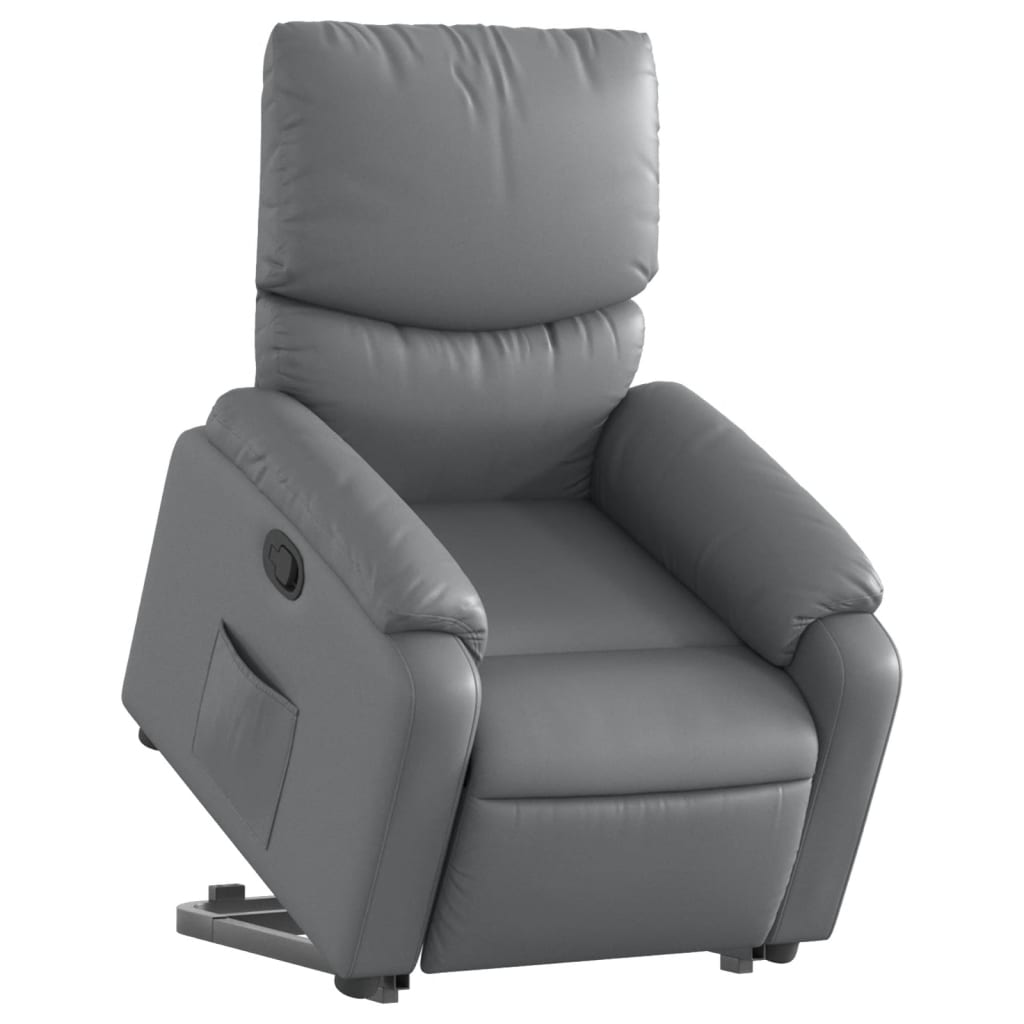 Fauteuil inclinable Gris Similicuir - XIOS