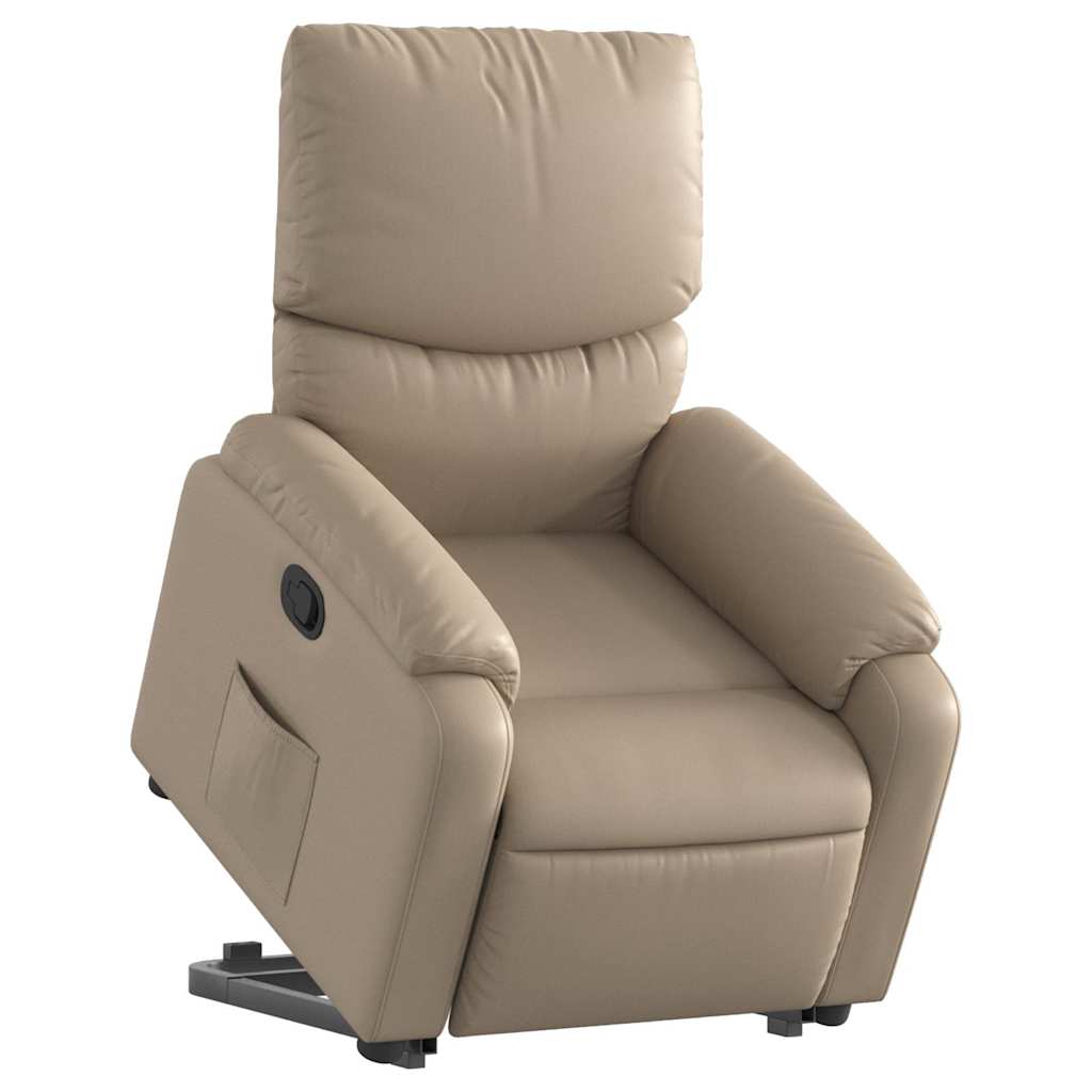 Fauteuil inclinable Cappuccino Similicuir - XIOS