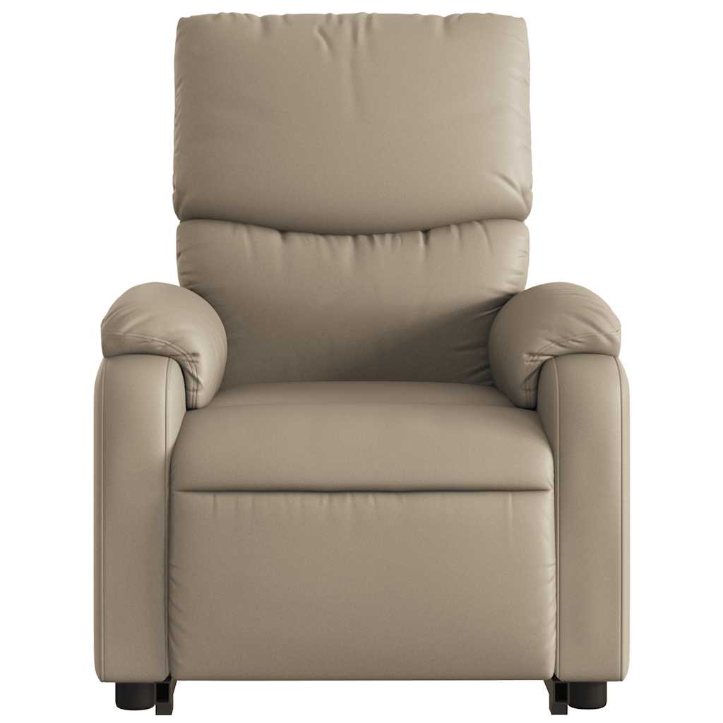 Fauteuil inclinable Cappuccino Similicuir - XIOS