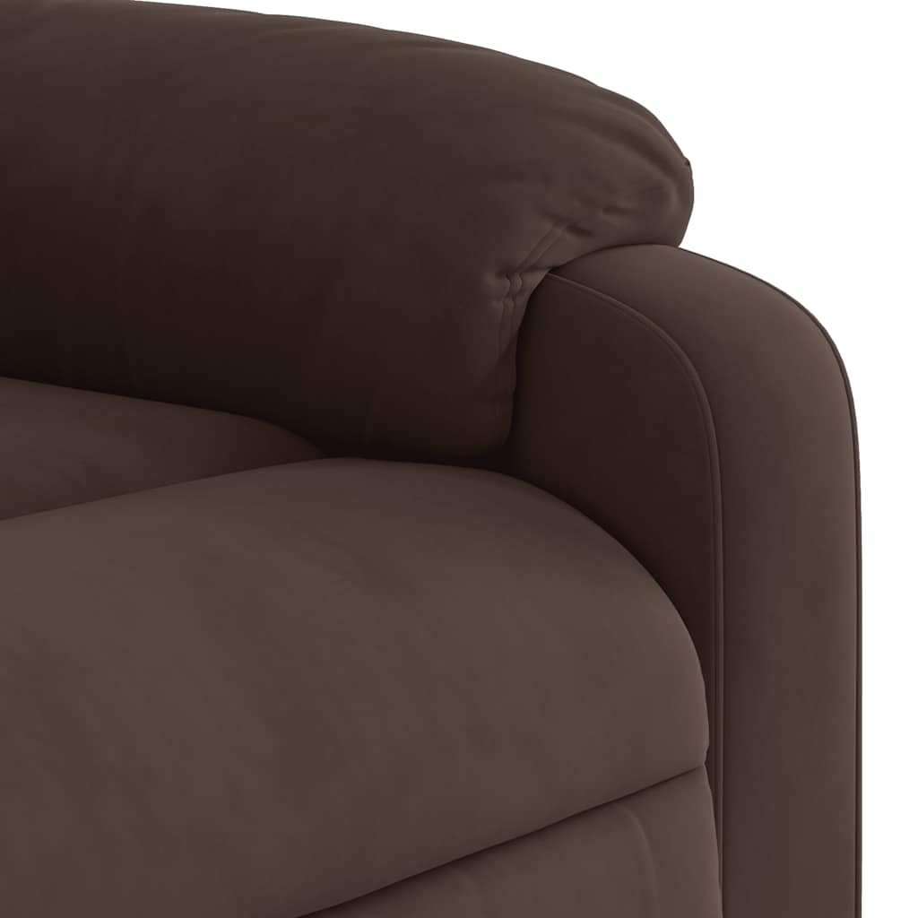 Fauteuil inclinable de massage électrique marron - XIOS