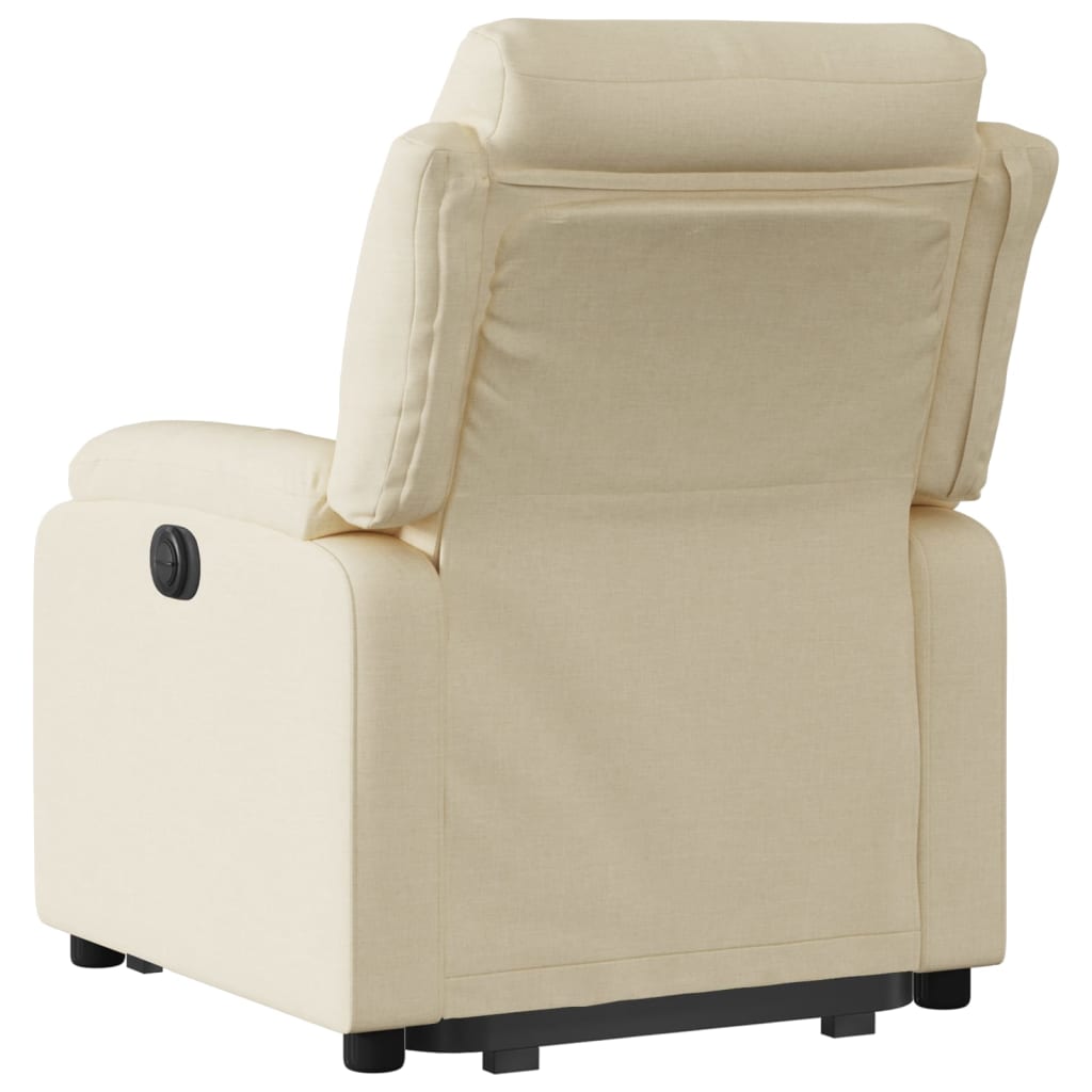 Fauteuil inclinable Crème Tissu - XIOS