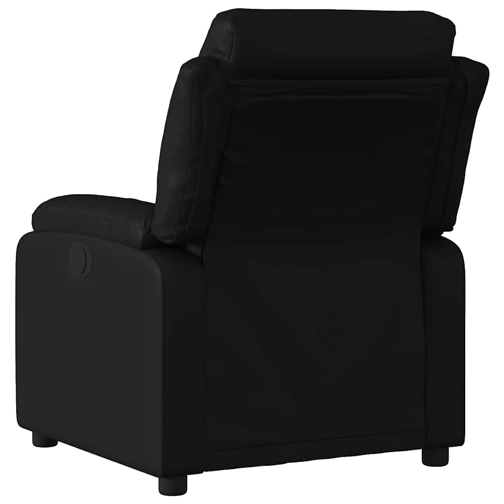 Fauteuil inclinable électrique Noir Similicuir - XIOS