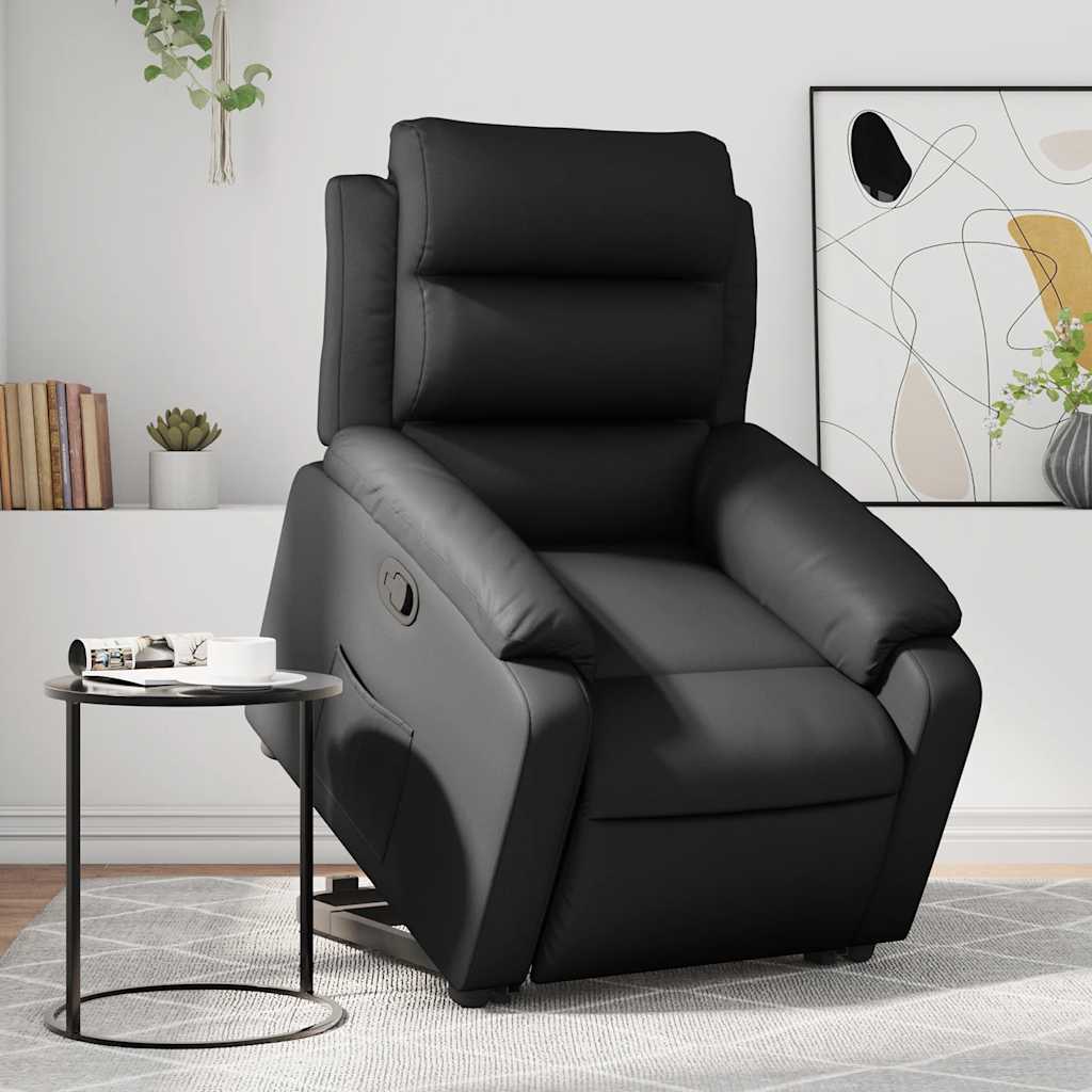 Fauteuil inclinable Noir Similicuir - XIOS
