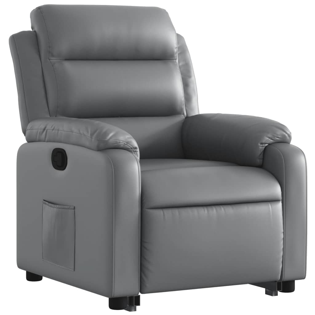 Fauteuil inclinable Gris Similicuir - XIOS