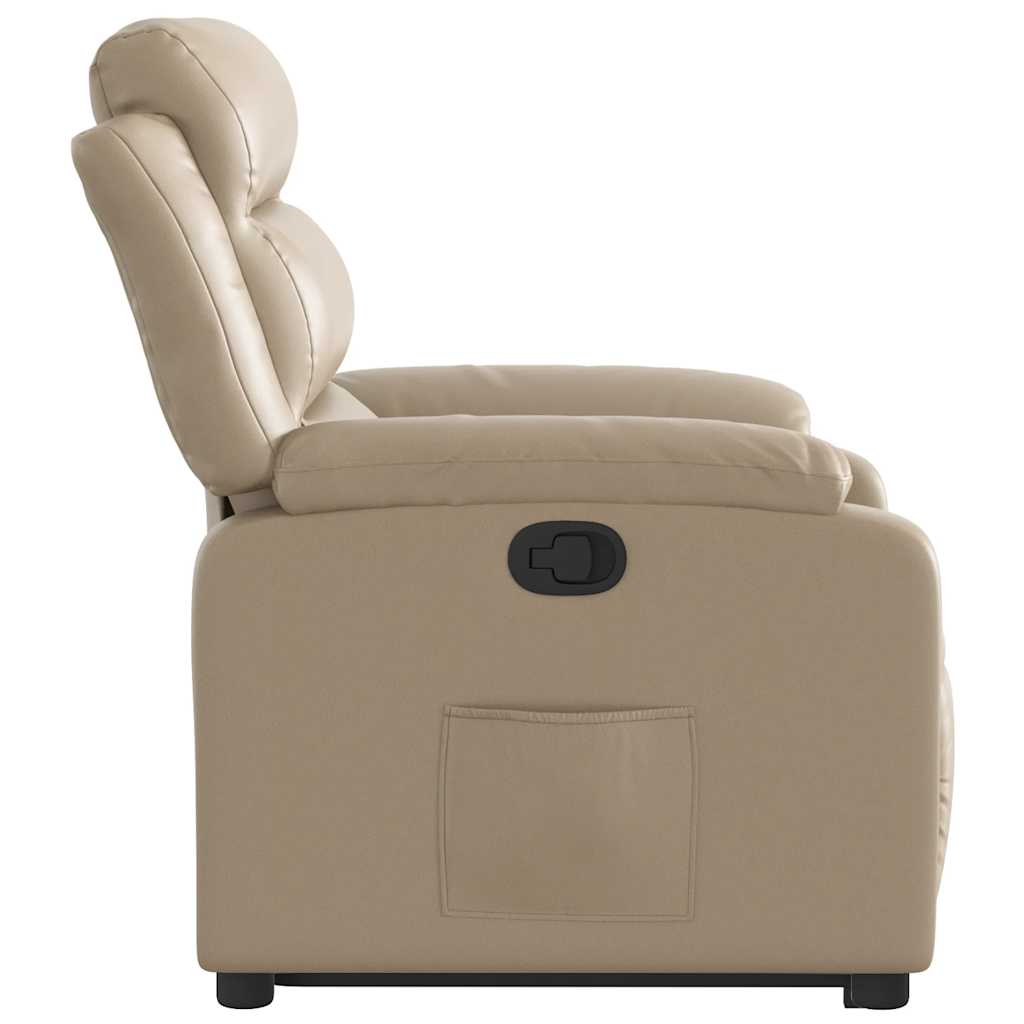 Fauteuil inclinable Cappuccino Similicuir - XIOS