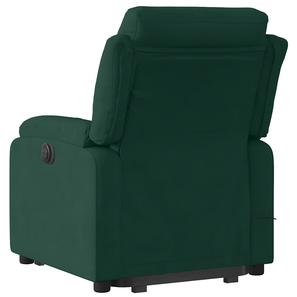Fauteuil inclinable Vert foncé Velours - XIOS