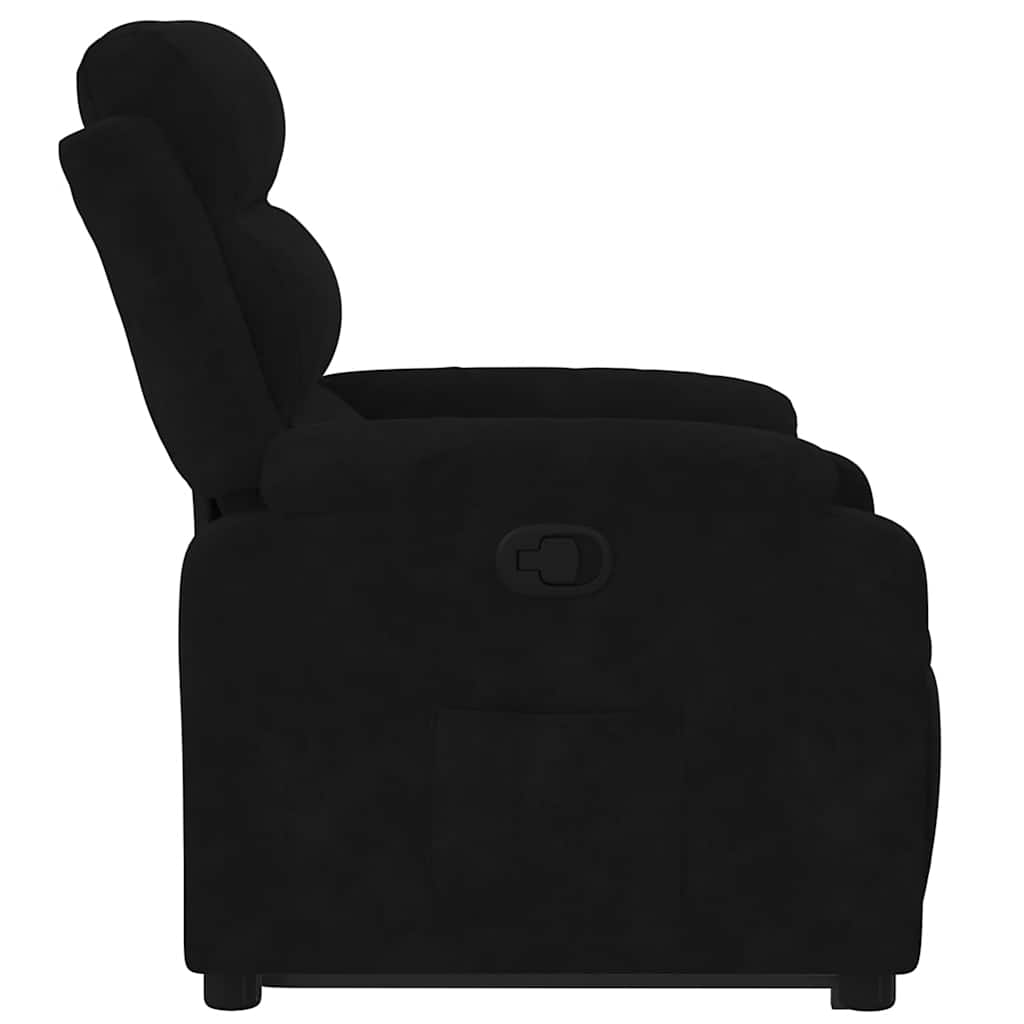 Fauteuil inclinable Noir Velours - XIOS