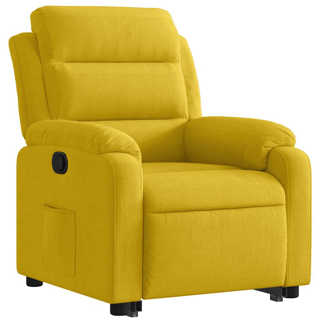 Fauteuil inclinable Jaune Velours - XIOS