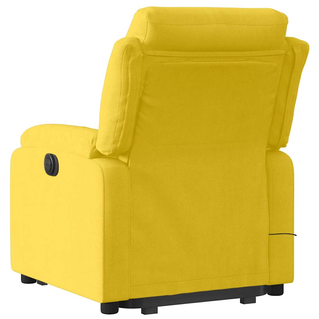 Fauteuil de massage inclinable Jaune Velours - XIOS