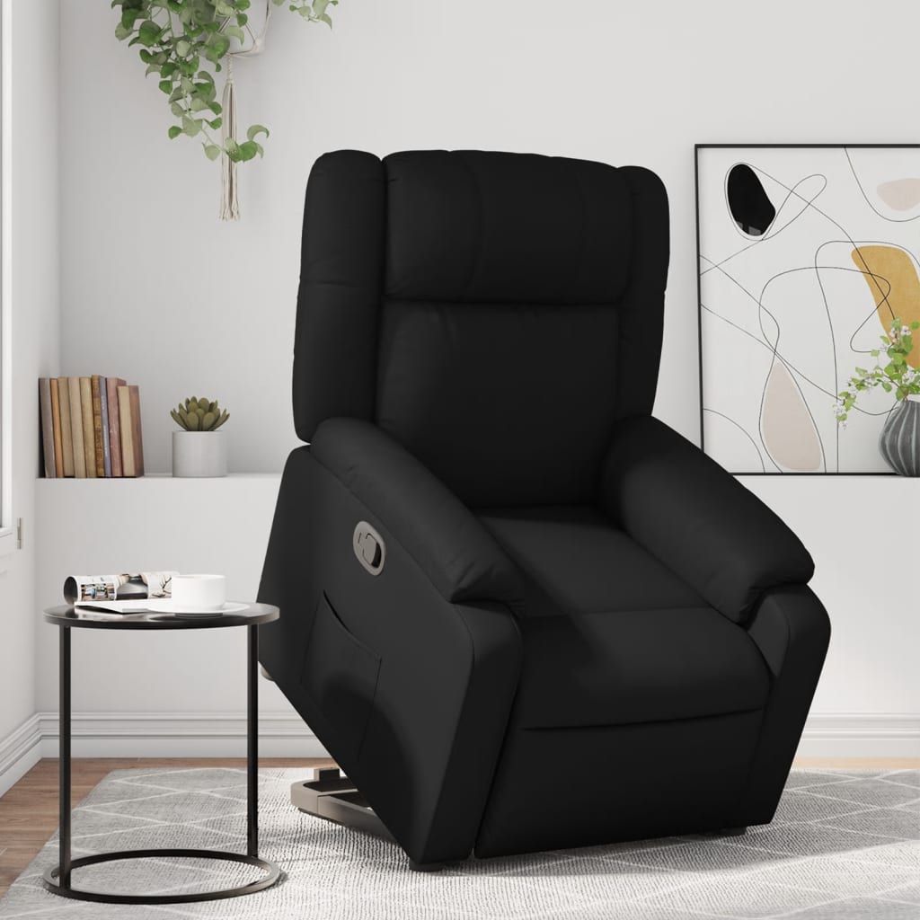 Fauteuil inclinable Noir Similicuir - XIOS