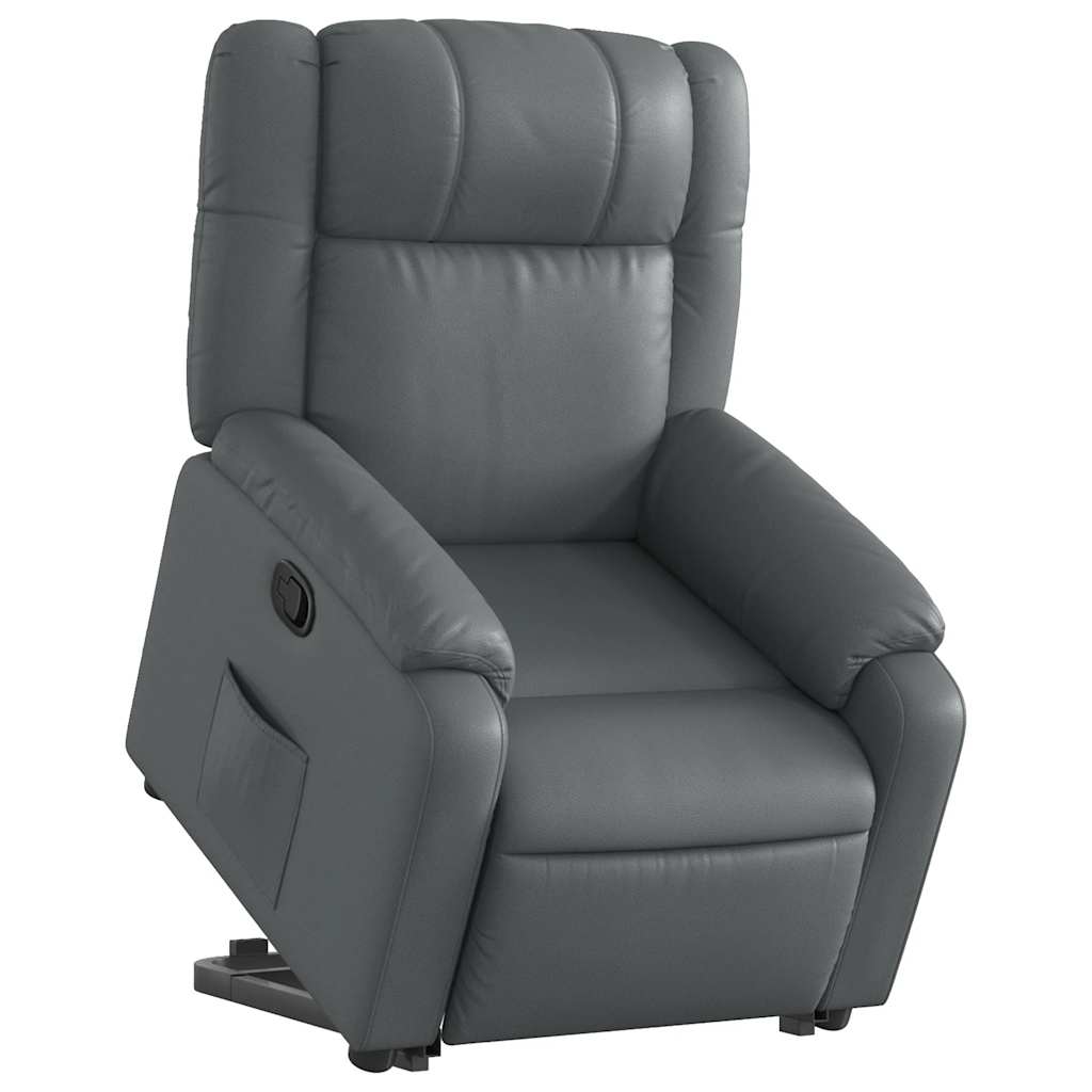 Fauteuil inclinable Gris Similicuir - XIOS
