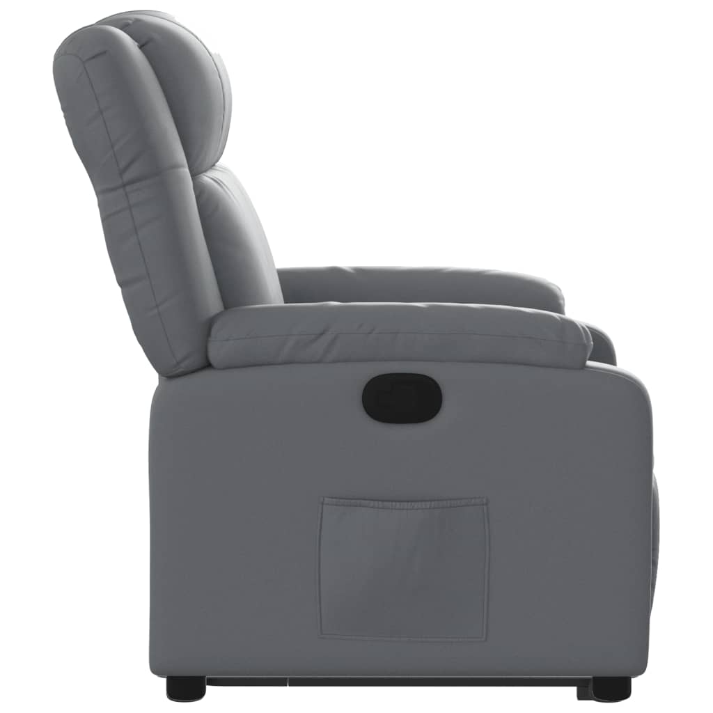 Fauteuil inclinable Gris Similicuir - XIOS