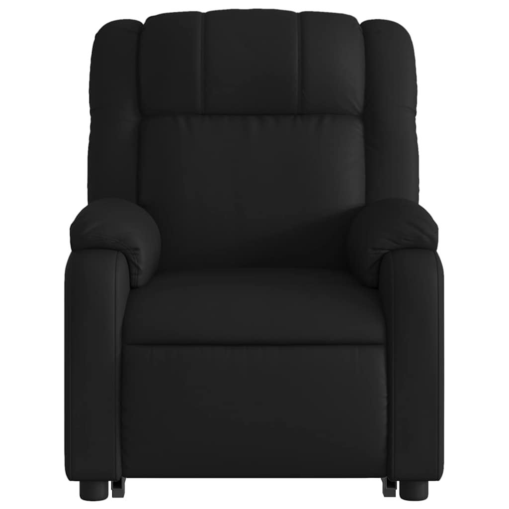 Fauteuil inclinable de massage électrique noir similicuir - XIOS