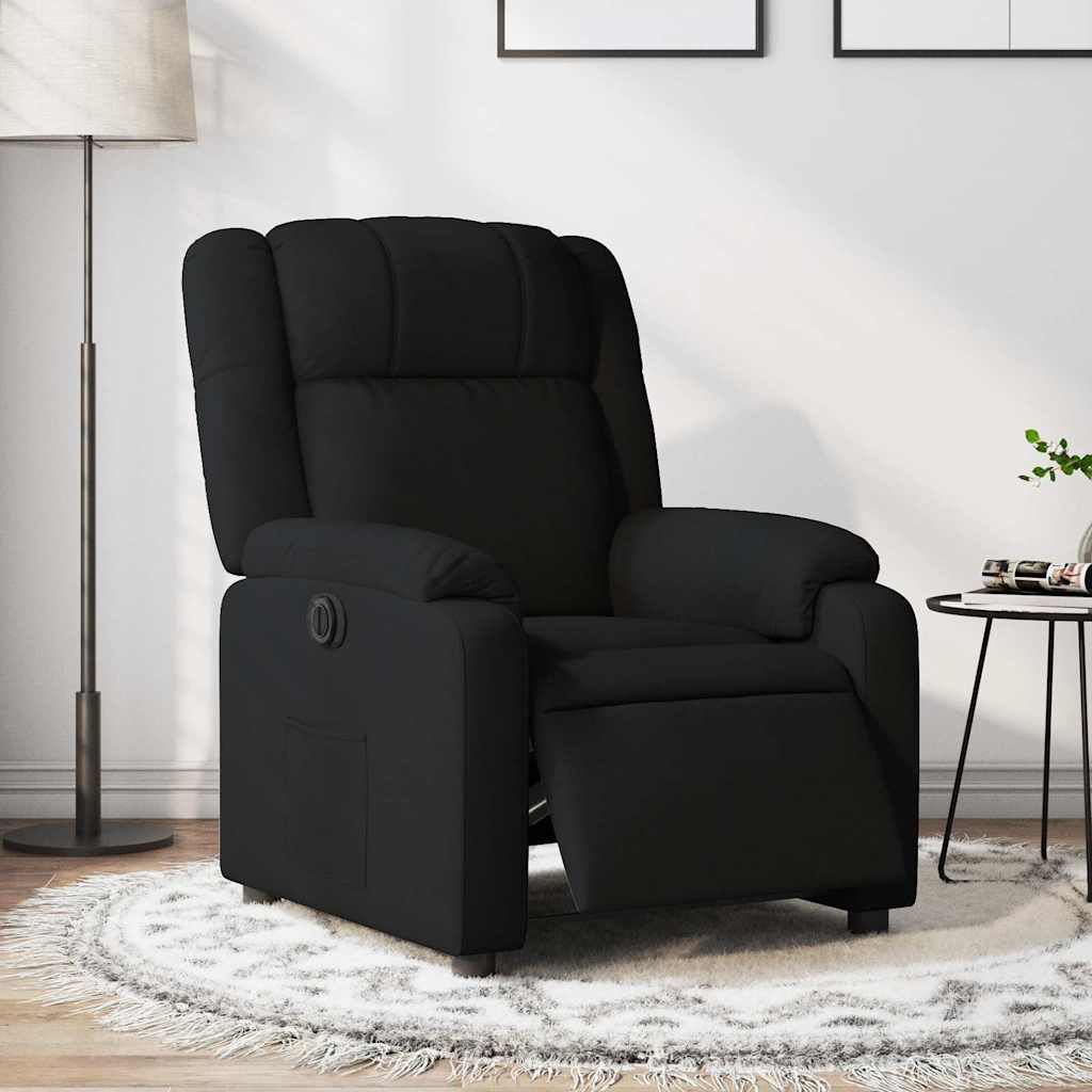 Fauteuil inclinable électrique Noir Tissu - XIOS
