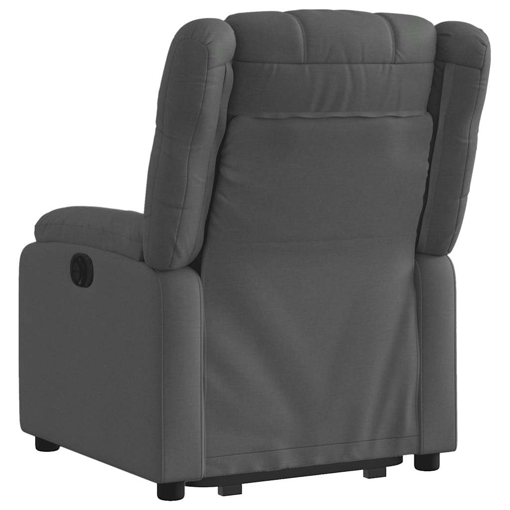 Fauteuil inclinable Gris foncé Tissu - XIOS