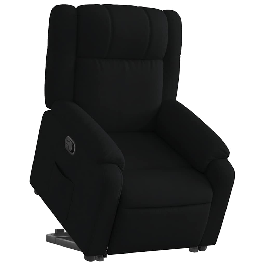 Fauteuil inclinable noir tissu - XIOS