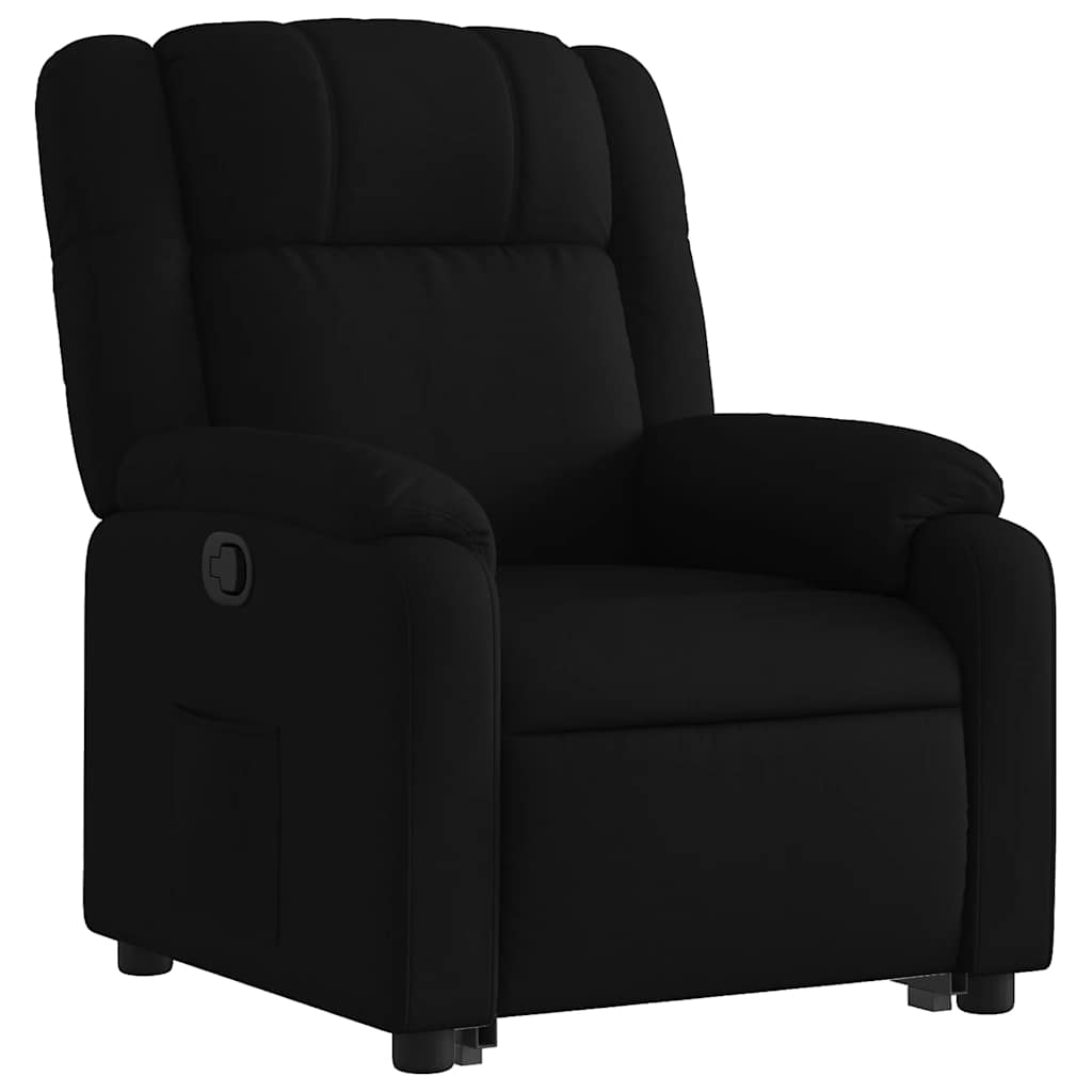 Fauteuil inclinable noir tissu - XIOS