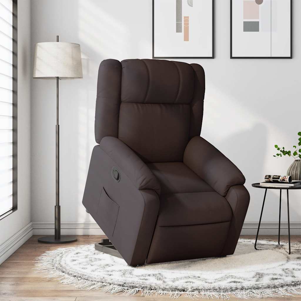 Fauteuil inclinable Marron Tissu - XIOS