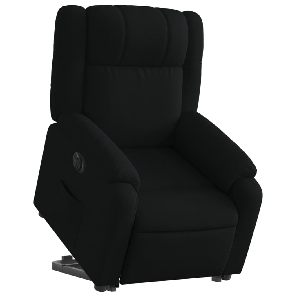 Fauteuil inclinable électrique noir tissu - XIOS