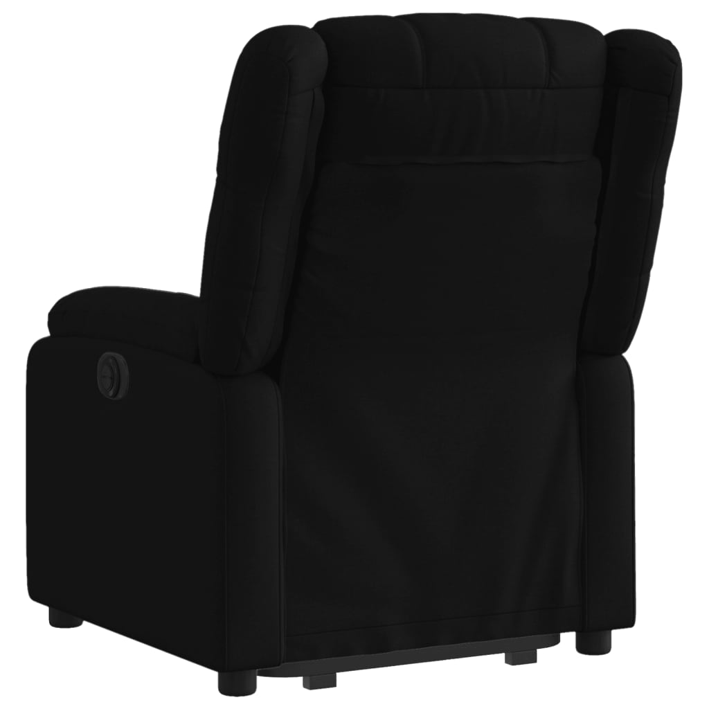 Fauteuil inclinable électrique noir tissu - XIOS